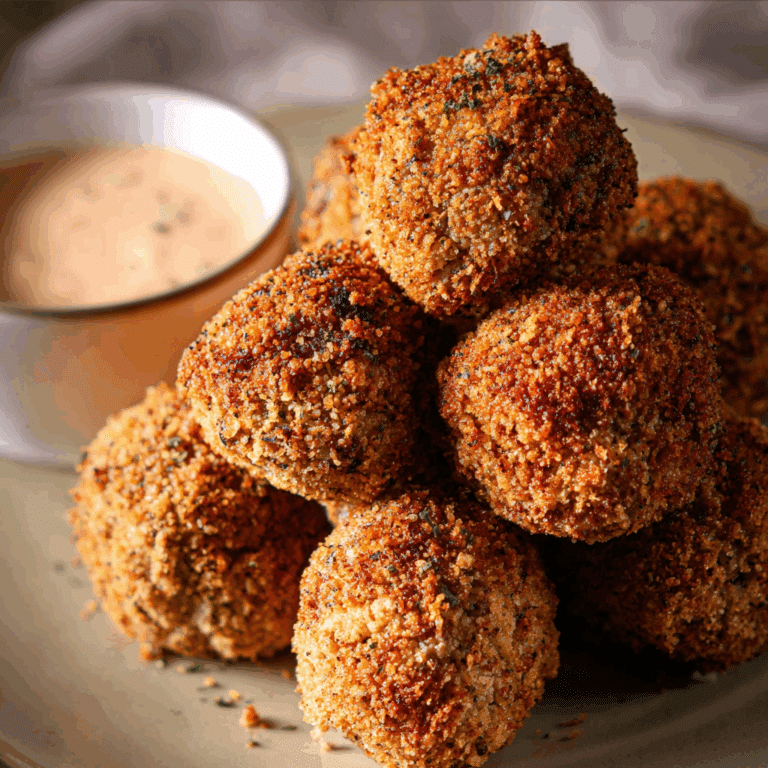 Baked Boudin Balls