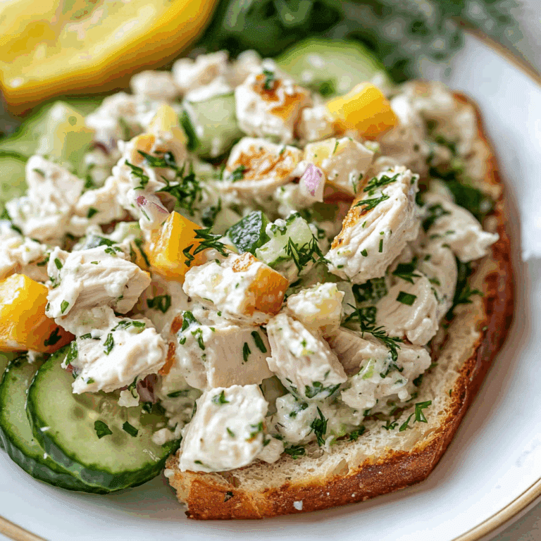Cottage Cheese Chicken Salad