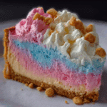 Cotton Candy Cheesecake