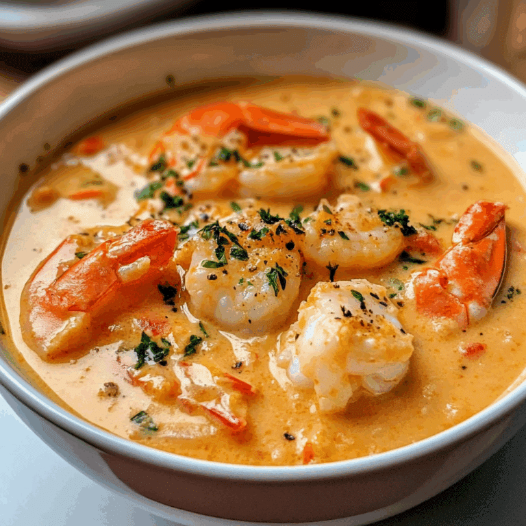 Crab and Shrimp Seafood Bisque