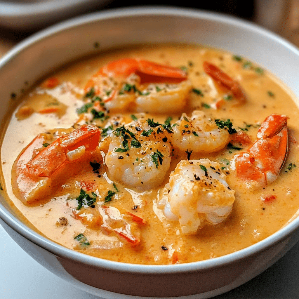 Crab and Shrimp Seafood Bisque