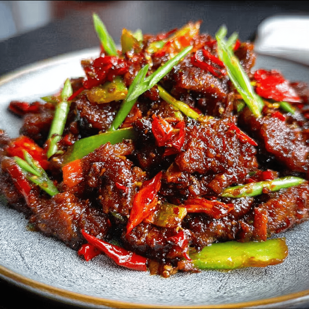 Crispy Chilli Beef