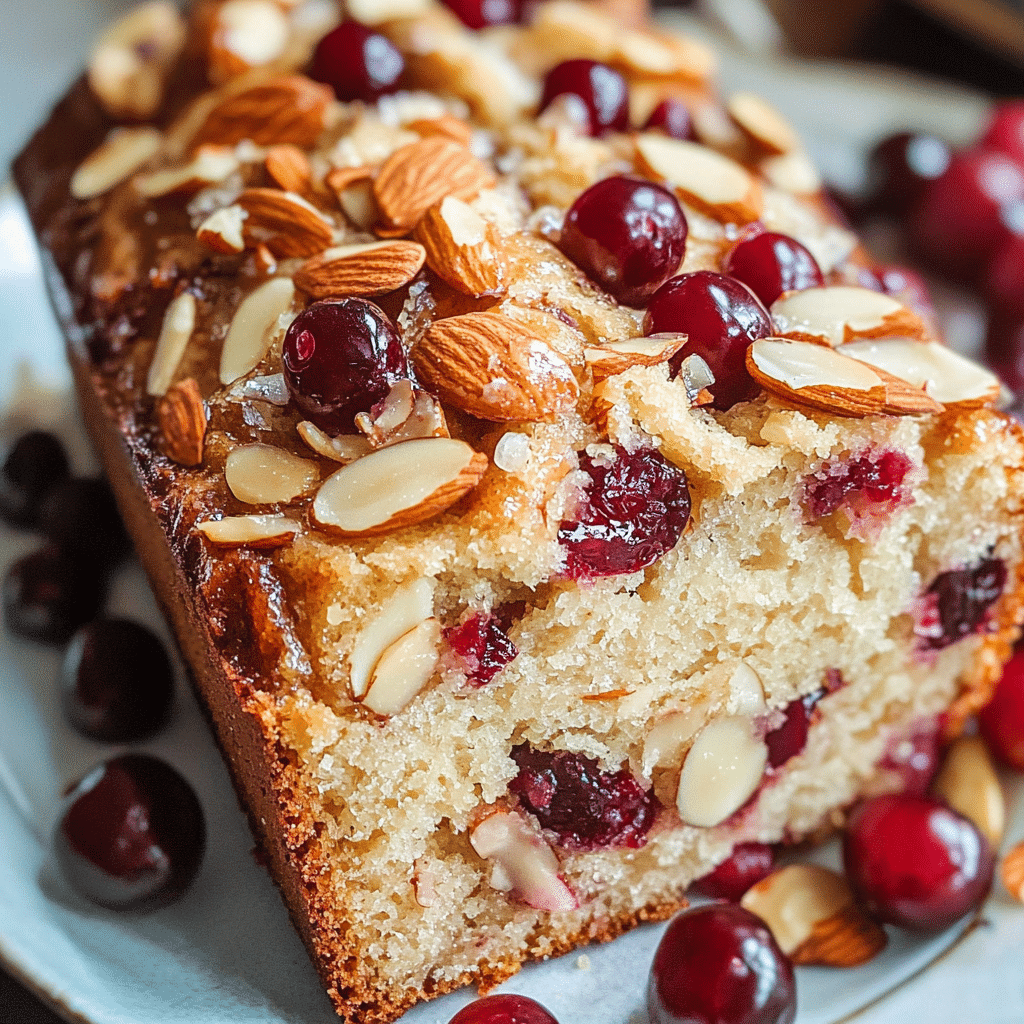 Easy Almond Cherry Bread Recipe
