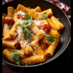 Easy Creamy Tomato Rigatoni