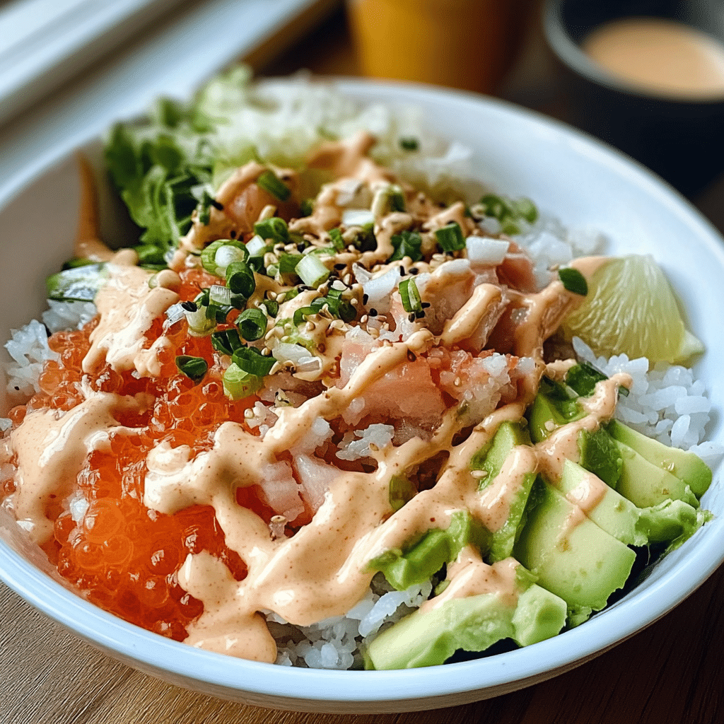 Easy Crunch Roll Sushi Bowl