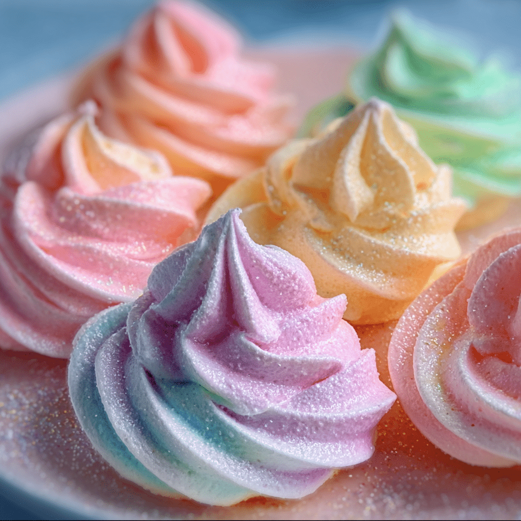Jello Flavored Meringue Cookies