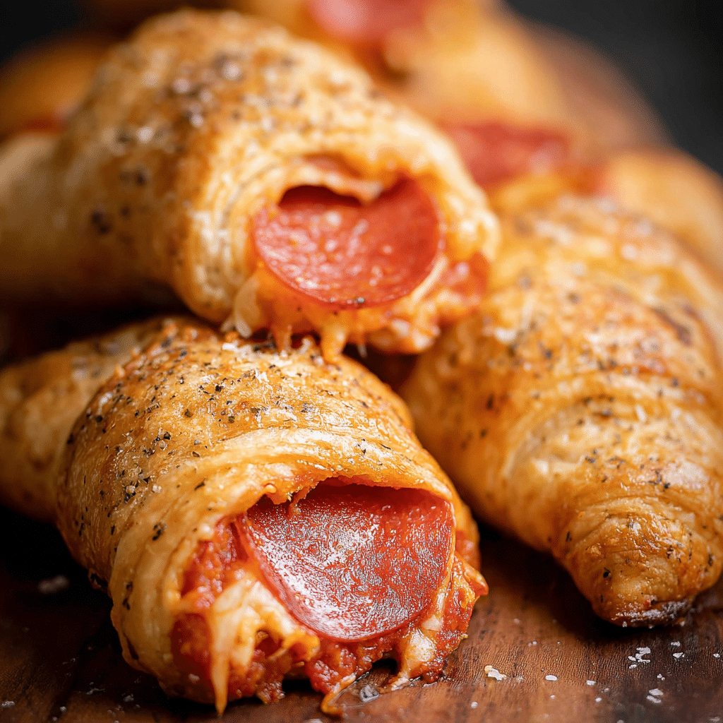 Pepperoni Crescent Rolls