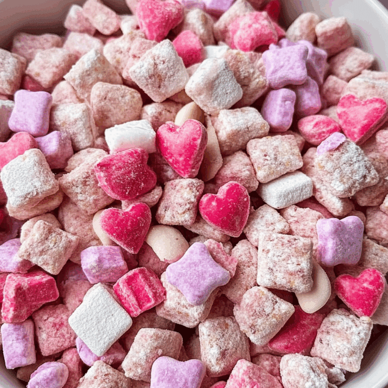 Pink Valentine's Puppy Chow Mix