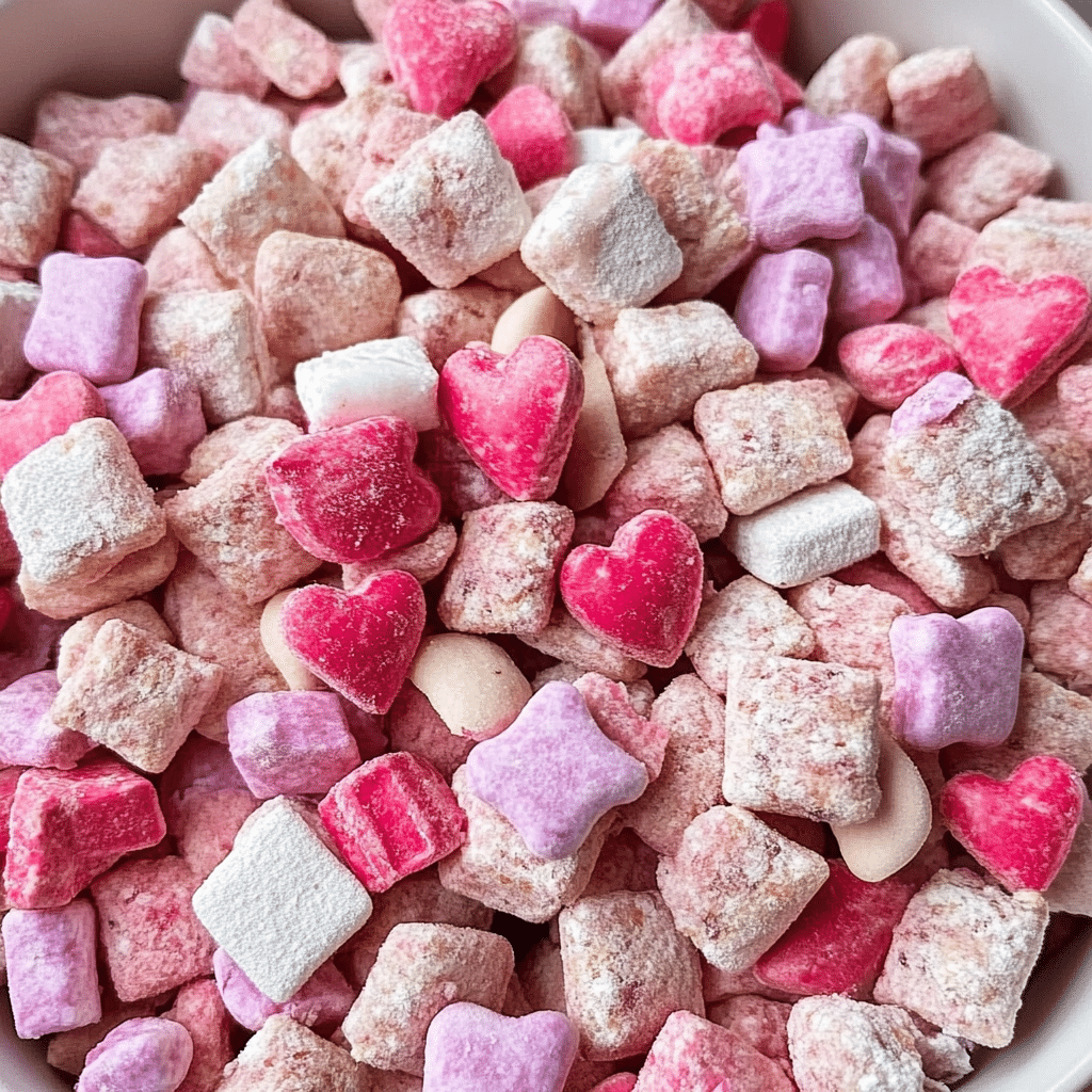 Pink Valentine's Puppy Chow Mix