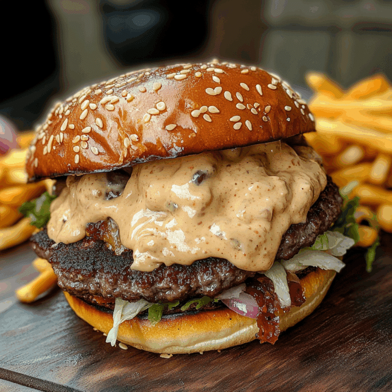 Smash Burgers with Baconnaise Sauce