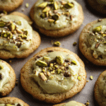 Soft Pistachio Cream Cookies