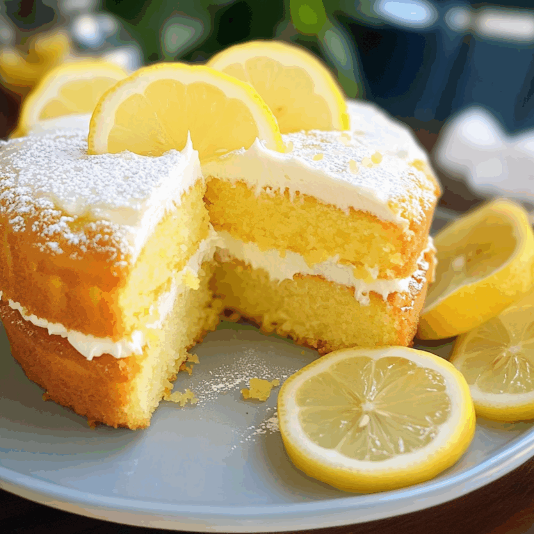 Super Easy Lemonade Cake Recipe