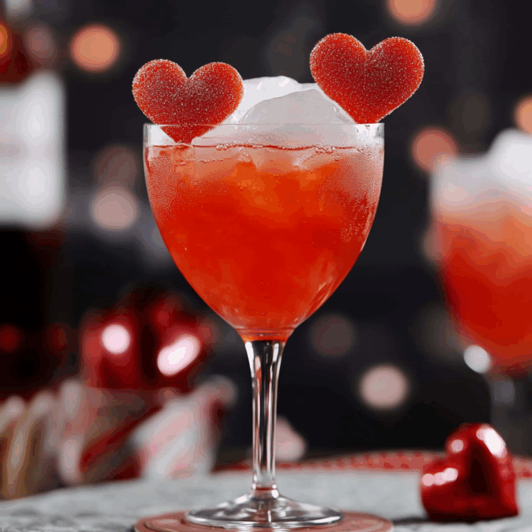 Valentine's Love Potion Mocktail
