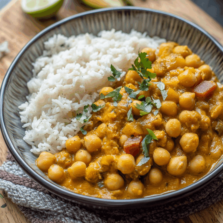 Vegan Jamaican Chickpea Curry