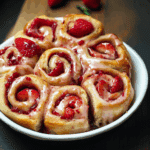 Vegan Strawberry Sweet Rolls