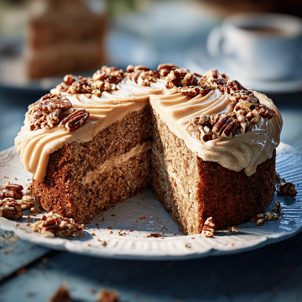 Apple Pecan Cake
