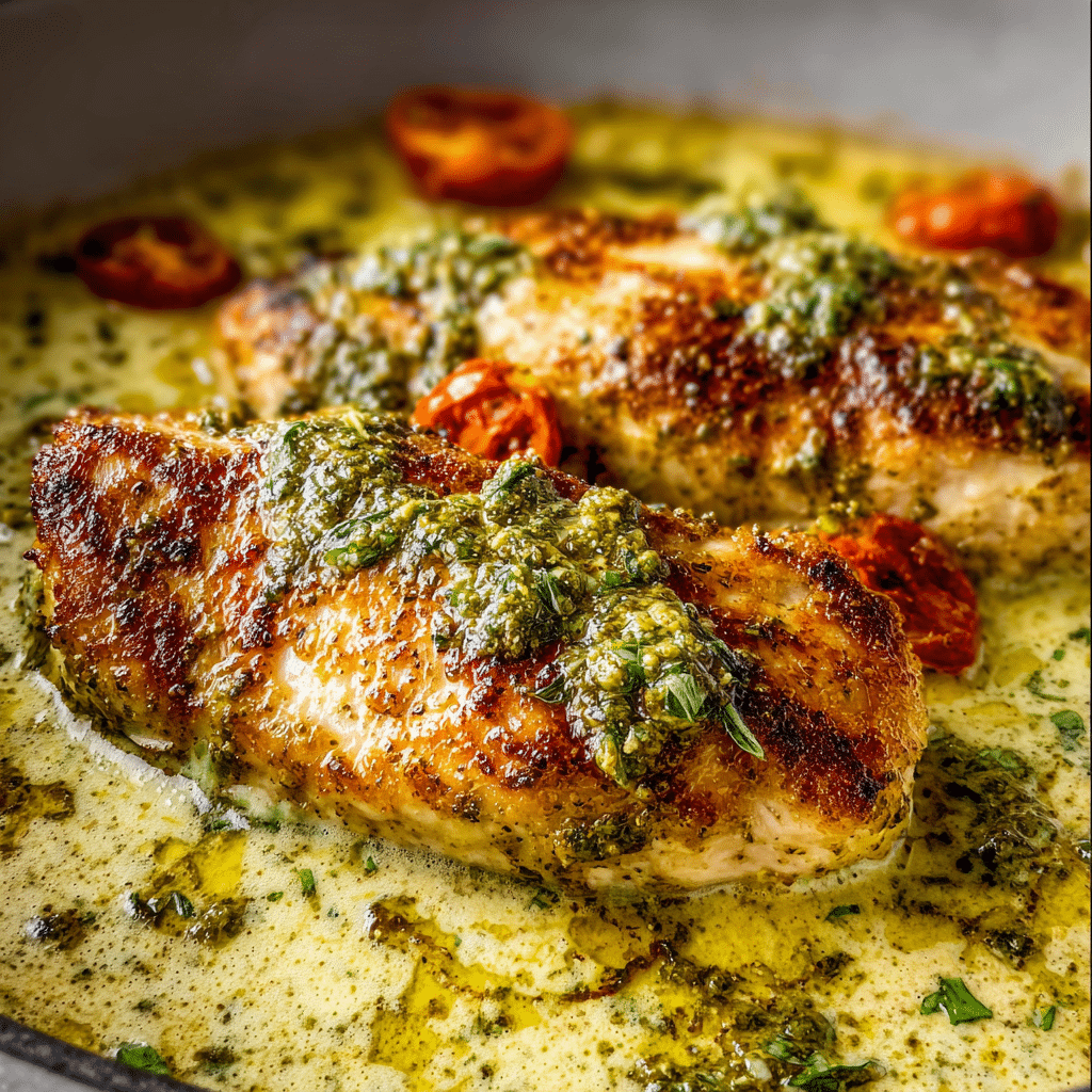 Creamy Pesto Chicken