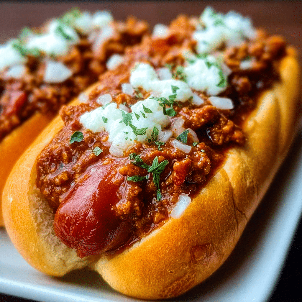 Crockpot Hot Dog Chili