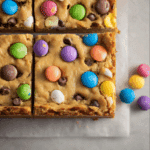 Easter M&M Cookie Bars