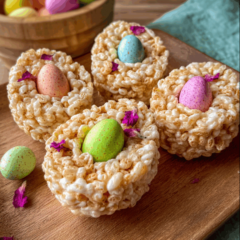 Easter Rice Krispies Eggs