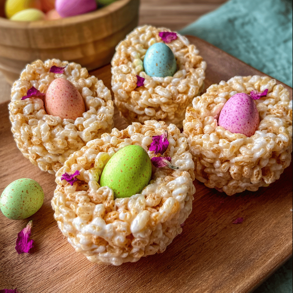 Easter Rice Krispies Eggs
