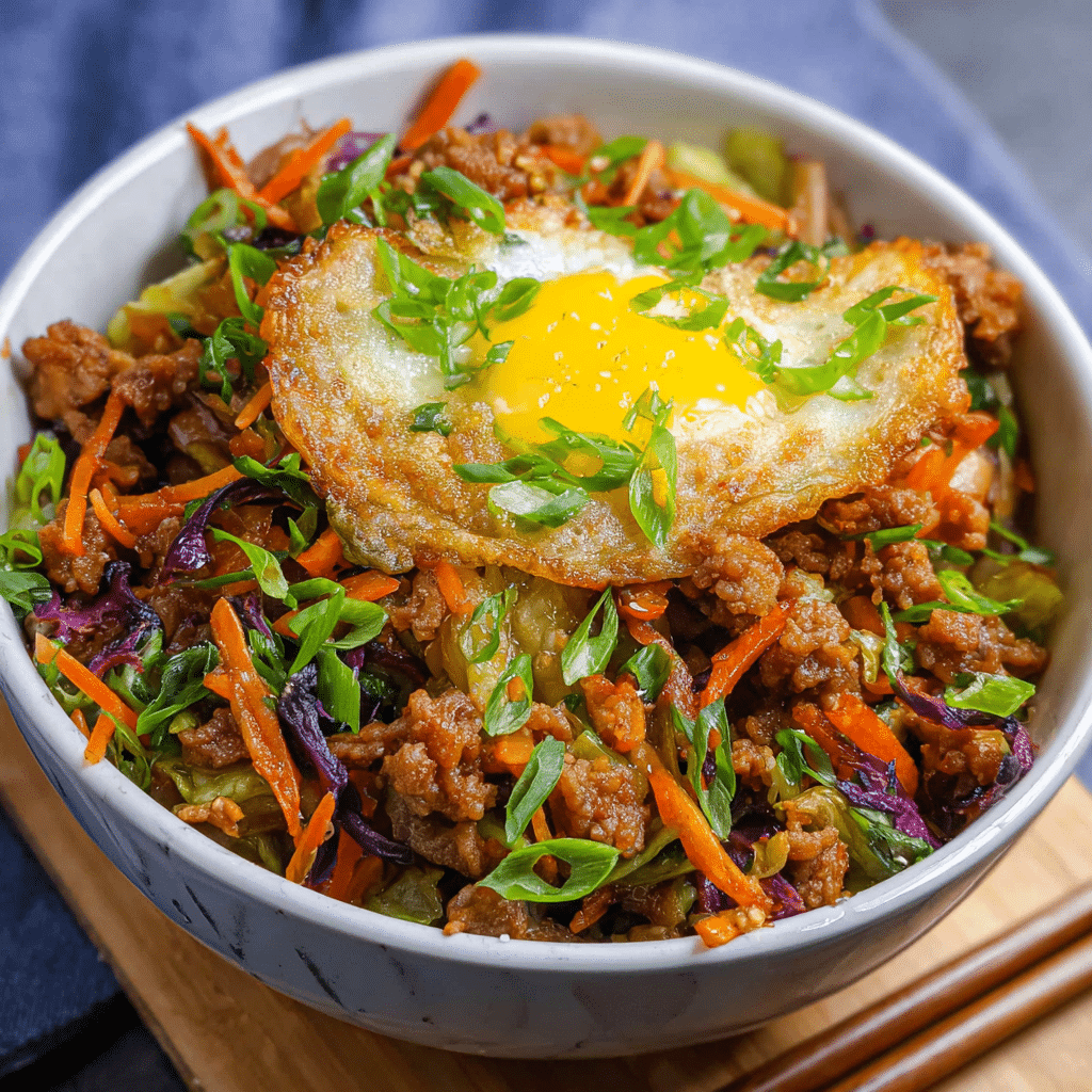 Egg Roll Bowl