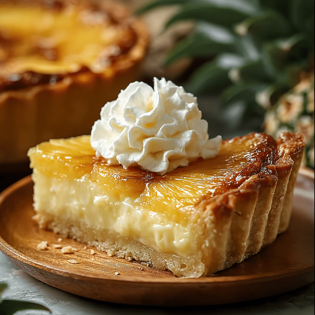 Fluffy Easter Pineapple Pie