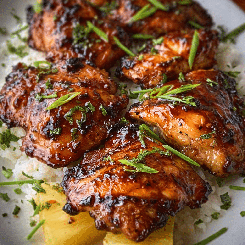 Hawaiian Chicken Thighs