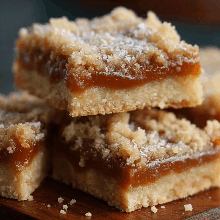Salted Caramel Butter Bars