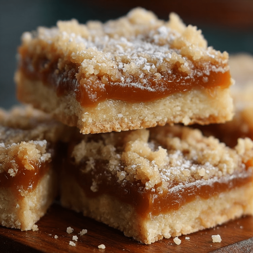 Salted Caramel Butter Bars