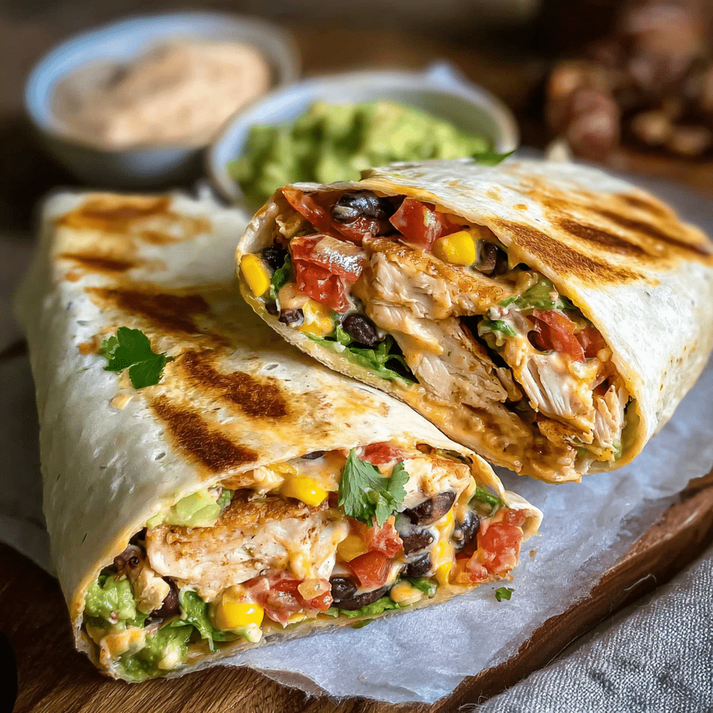 Southwestern Chicken Wrap