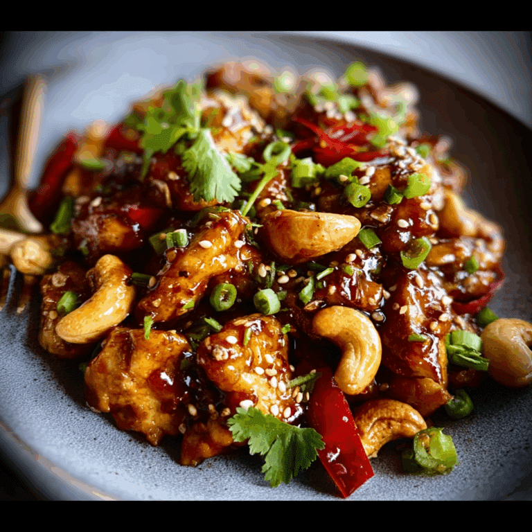 Spicy Cashew Chicken