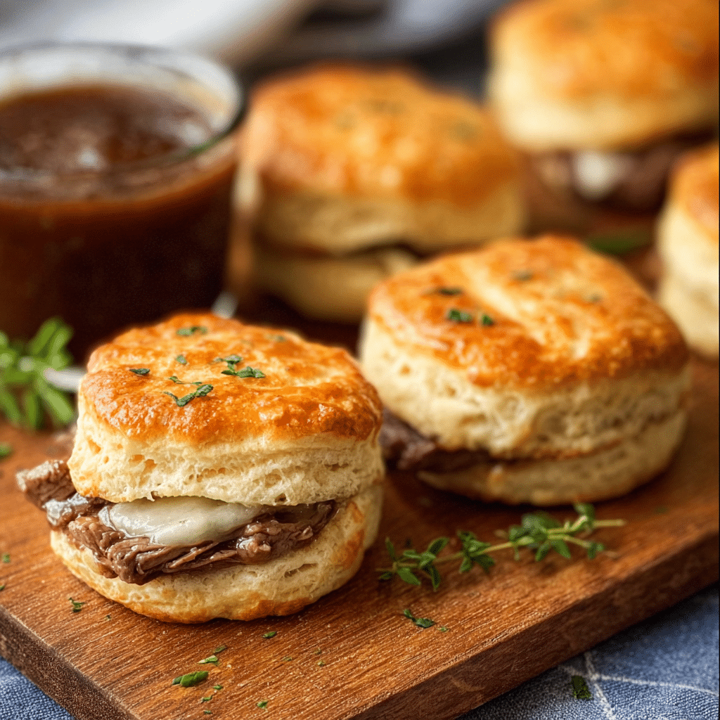 French Dip Biscuits