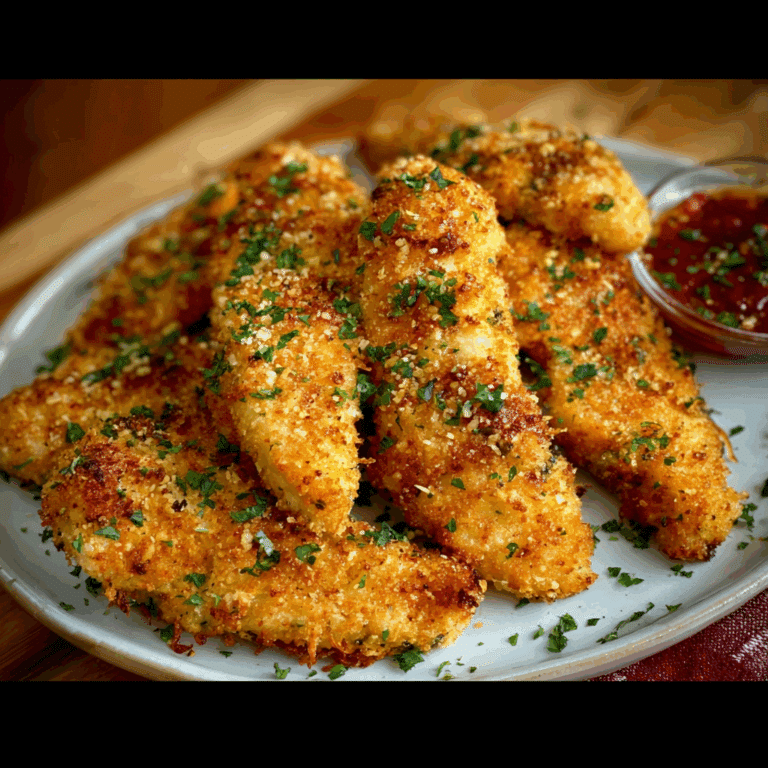 Garlic Parmesan Chicken Tenders