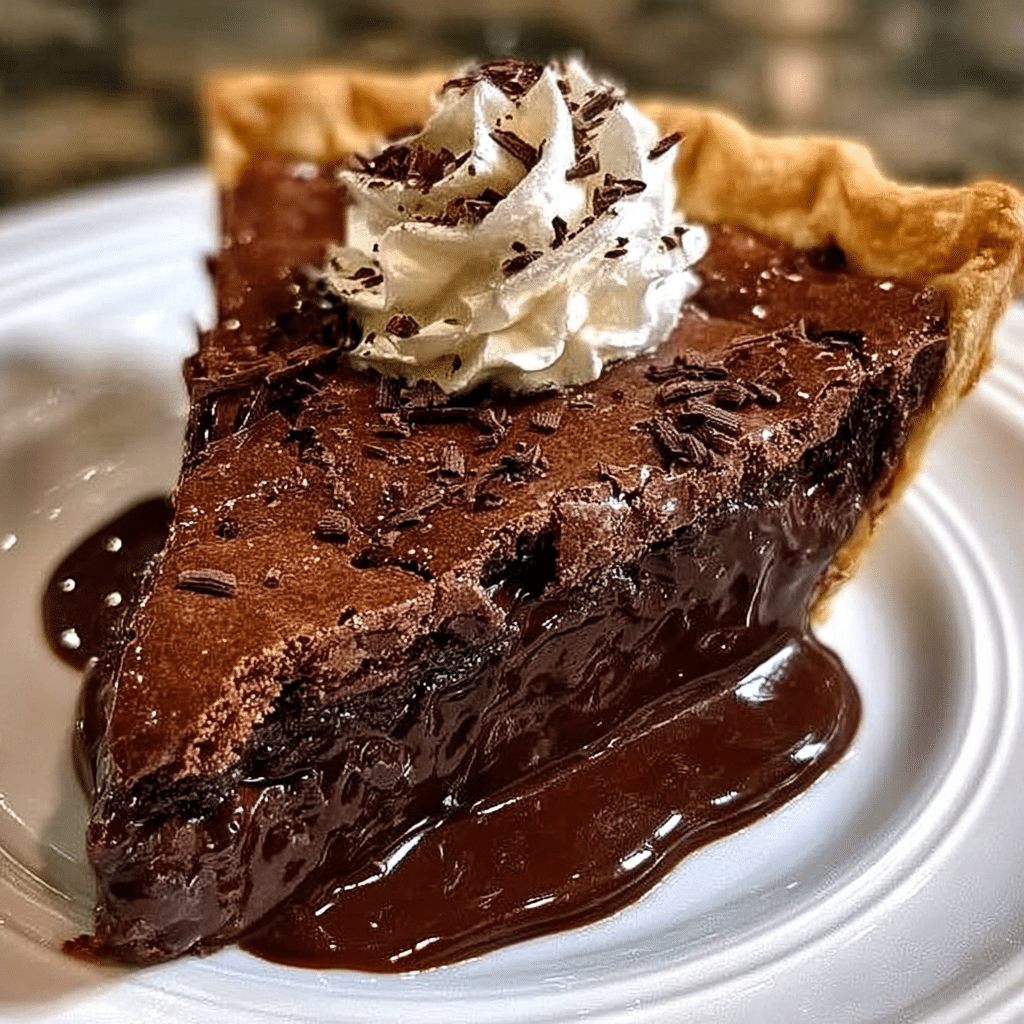Hot Fudge Pie