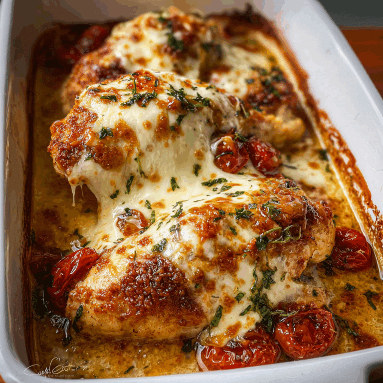 Melty Mozzarella Chicken Bake