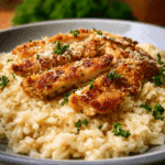 Parmesan Chicken & Rice
