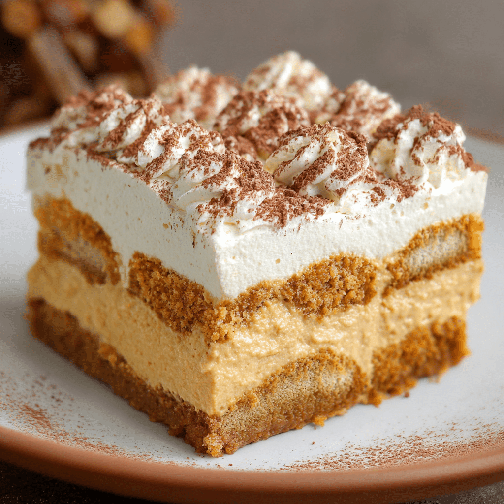 Pumpkin Tiramisu