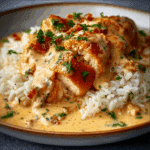 Smothered Chicken & Rice