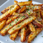 Air Fryer Garlic Parmesan Fries