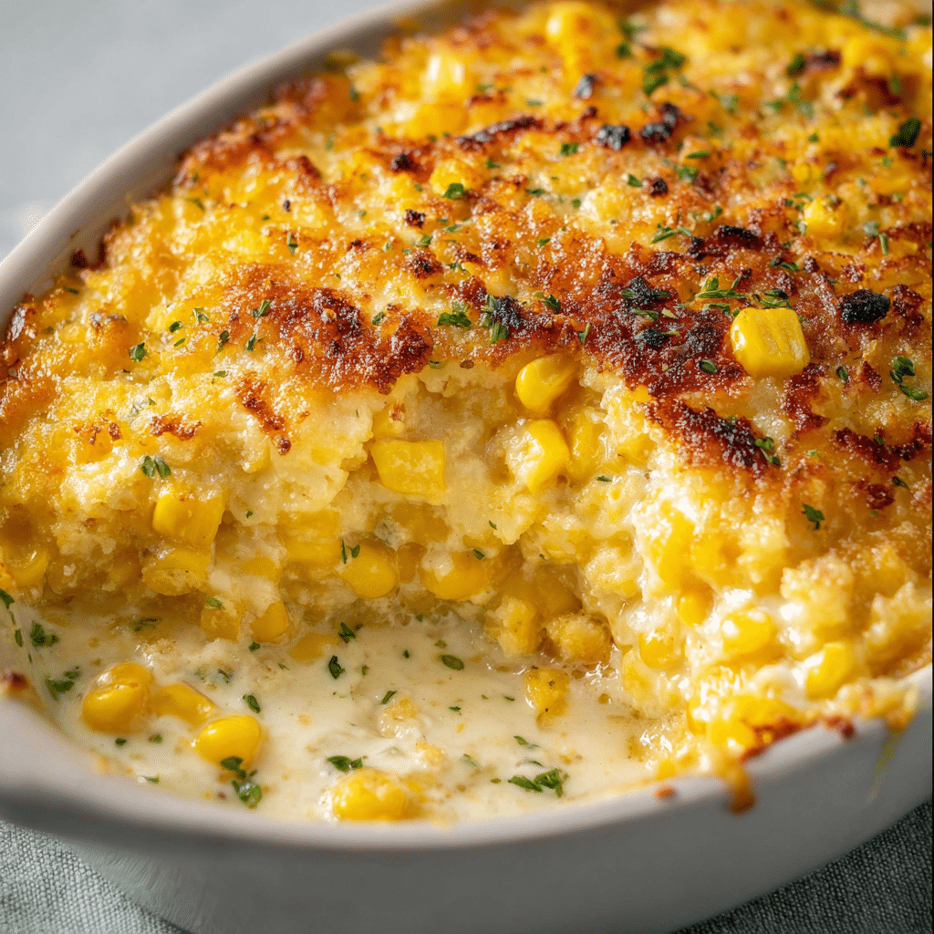 Cream Cheese Corn Casserole