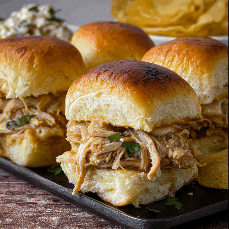Crock Pot Mississippi Chicken Sliders