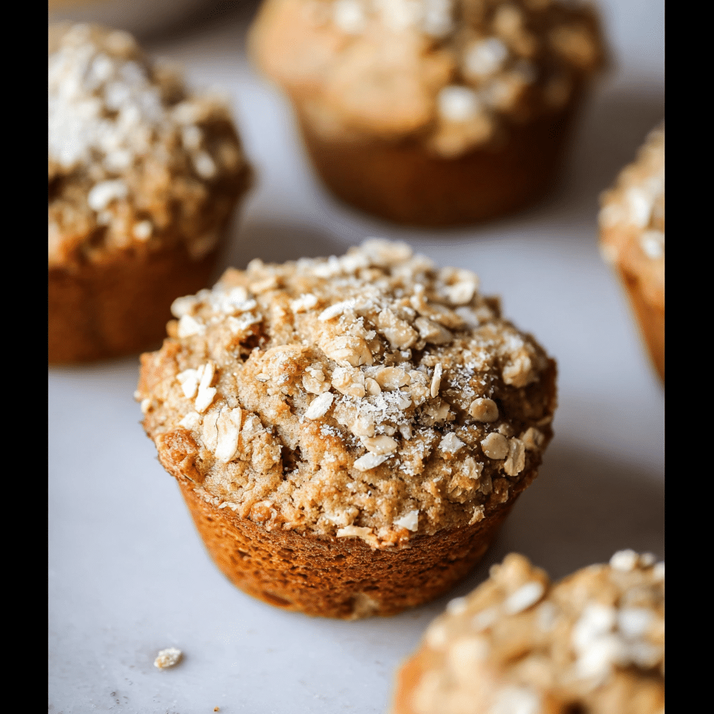 Healthy Oatmeal Muffins