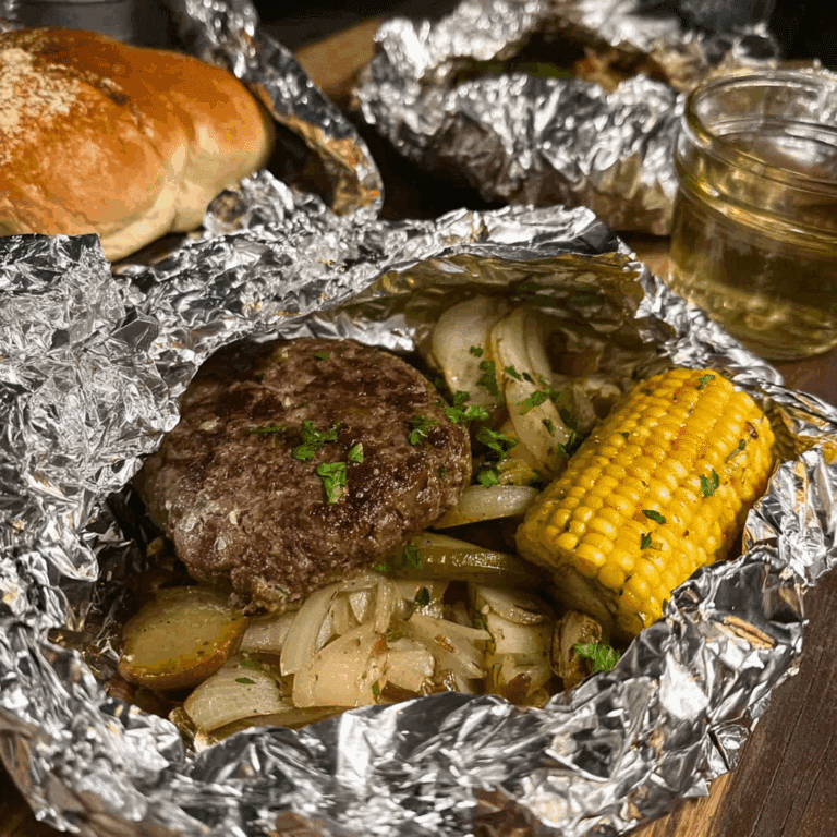 Hobo Dinner Foil Packs