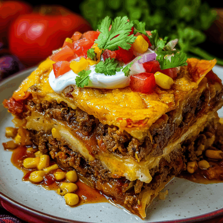 Layered Taco Bake
