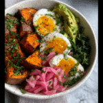 Savory Breakfast Sweet Potatoes