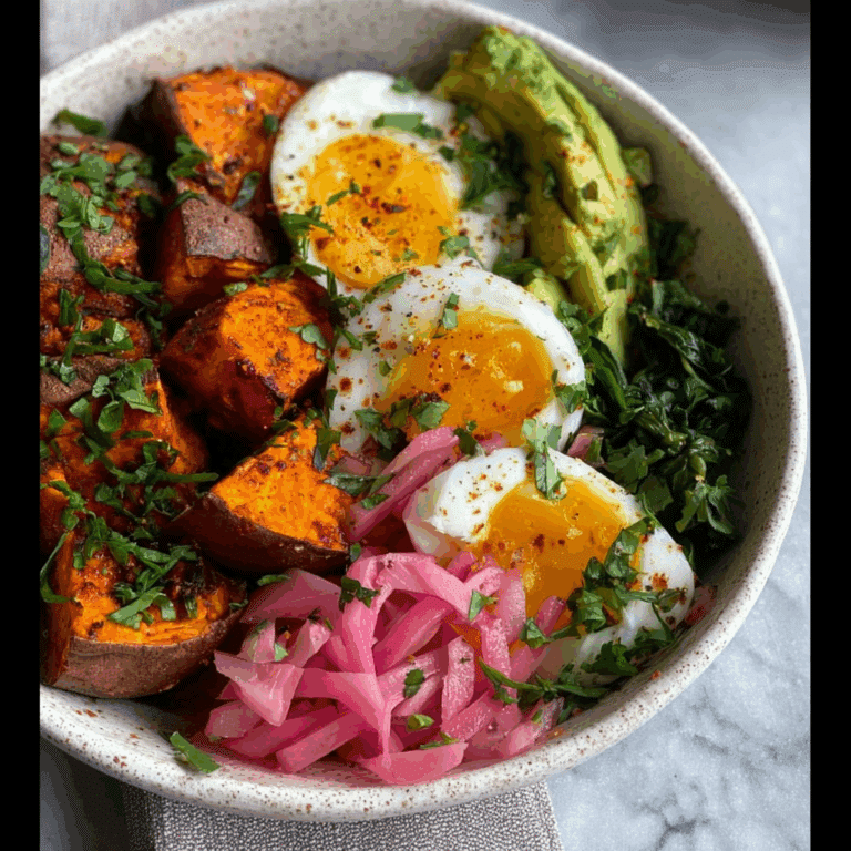 Savory Breakfast Sweet Potatoes