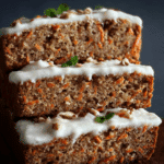 Banana Carrot Bread with Cream Cheese Frosting