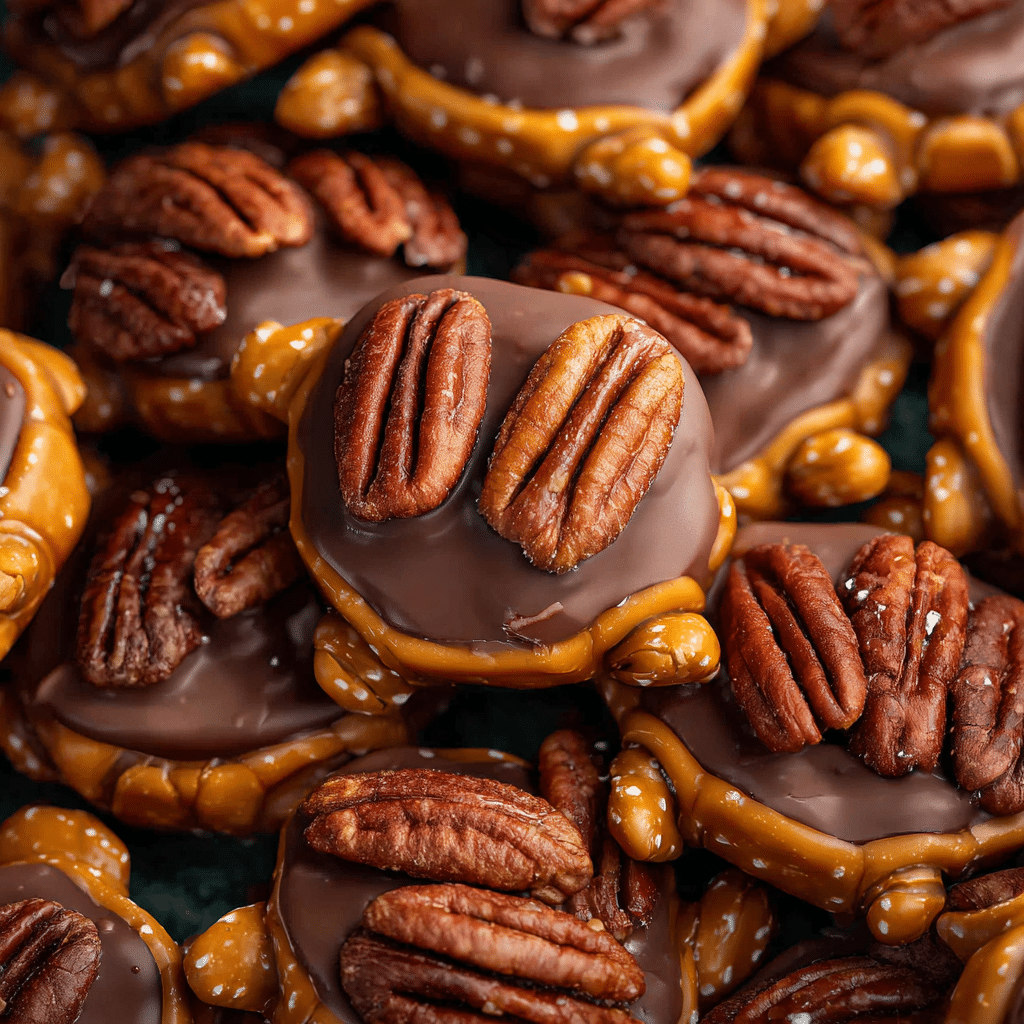 Pretzel Rolo Turtles
