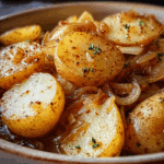 Slow Cooker Potatoes with Lipton Onion Soup Mix
